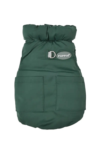 Puppia Puffer Vest Jumper Köpek Tulumu - Yeşil