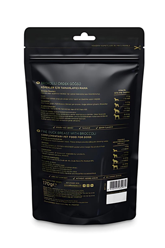 Reflex Snackies Natural Brokolili Ördek Göğsü Tahılsız Köpek Ödül Çubuğu 170gr