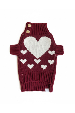 Lorico Kalpli Köpek Kazak Kırmızı 