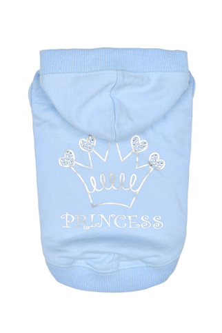 Pinkaholic New York Sabrina Kolsuz Kapüşonlu T-shirt Açık Mavi 