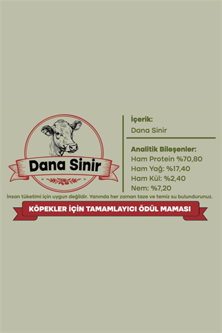 Hooffal Köpek Ödül Maması Dana Sinir