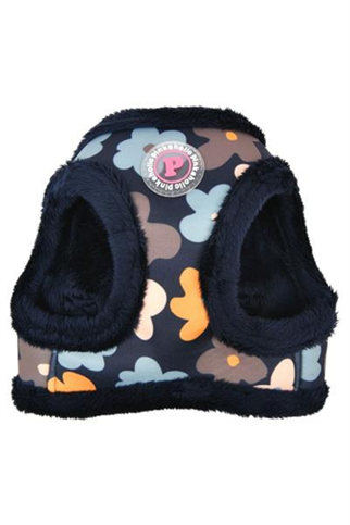 Pinkaholic New York Heather Yelek Tipi Köpek Göğüs Tasması - Lacivert