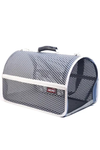Migno Flybag Voyager Fileli Model Kedi Köpek Taşıma Çantaları - Gri