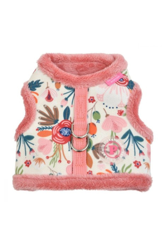Pinkaholic New York Fleur Pinka Harness Köpek Göğüs Tasması Indian Pink 