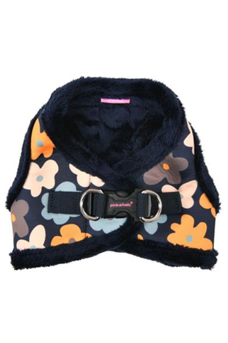 Pinkaholic New York Heather Yelek Tipi Köpek Göğüs Tasması - Lacivert