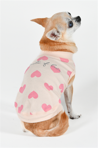 Pinkaholic New York Sonata Of Love Kolsuz T-shirt Açık Pembe 