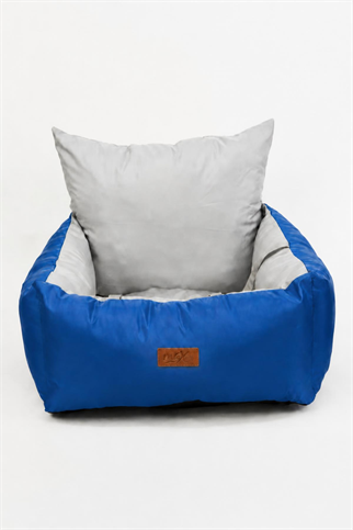 Max Design Maxie Comfort Köpek Araba Yatağı Mavi