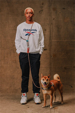 Zee.Dog Reebok x Zee.Dog Suede Hands-Free Gezdirme Tasması | Eller Serbest Köpek Tasması