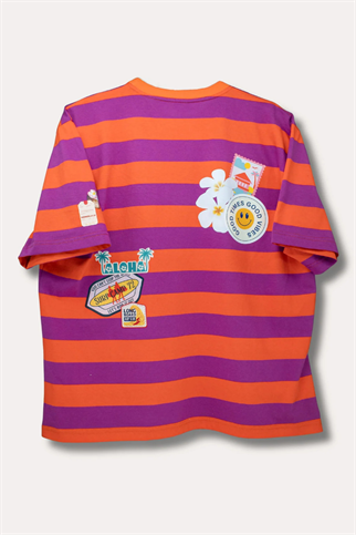 Asky&Erd | Aloha Hawaii T-Shirt | Papaya & Plum