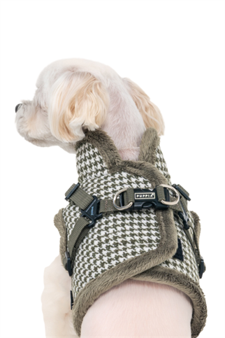 Puppia Chic Hound Harness V Köpek Göğüs Tasması Haki