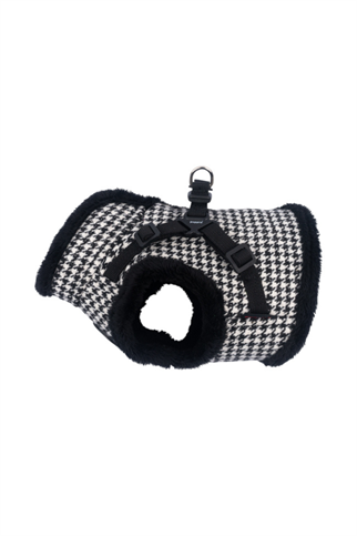 Puppia Chic Hound Harness V Köpek Göğüs Tasması Siyah