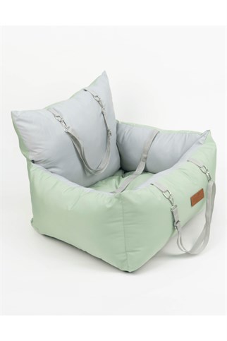 Max Design Maxie Comfort Köpek Araba Yatağı Yeşil
