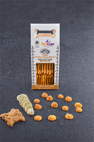 PetChef Fıstıklı&Muzlu Köpek Bisküvisi