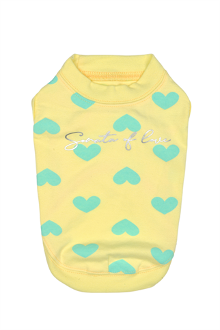 Pinkaholic New York Sonata Of Love Kolsuz T-shirt Sarı