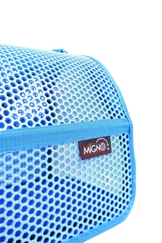 Migno Flybag Voyager Fileli Model Kedi Köpek Taşıma Çantaları - Mavi