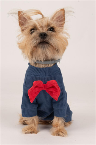 Doredog Woofle Mavi Papyonlu Tshirt