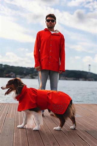 Askyx Human Seattle Raincoat | Amber Glow
