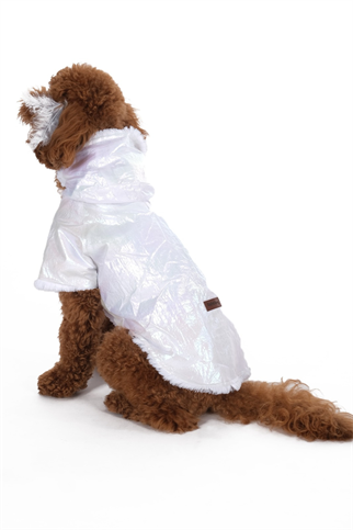 Doredog Beyaz Parlak Mont