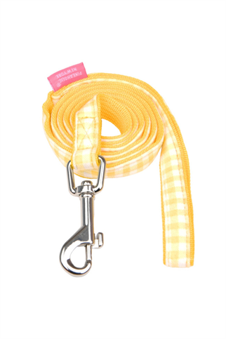 Pinkaholic New York Alaia Leash Gezdirme Tasması Sarı