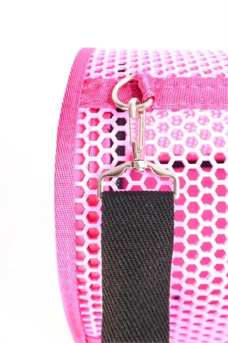 Migno Flybag Voyager Fileli Model Kedi Köpek Taşıma Çantaları - Pembe