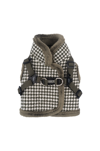 Puppia Chic Hound Harness V Köpek Göğüs Tasması Haki