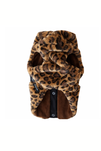 Gedyco Leopar Peluş Köpek Mont
