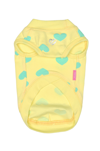 Pinkaholic New York Sonata Of Love Kolsuz T-shirt Sarı