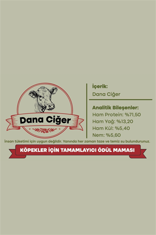 Hooffal Köpek Ödül Maması Dana Ciğer