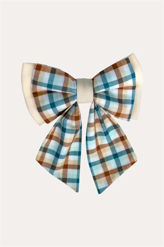 Asky&Erd Ribbon Bow Cedar Plaid Papyon