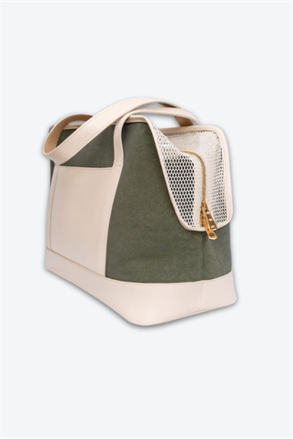 Zoe Pet Atelier City Carrier Köpek Taşıma Çantası Bej