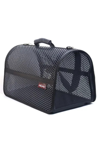 Migno Flybag Voyager Fileli Model Kedi Köpek Taşıma Çantaları - Siyah