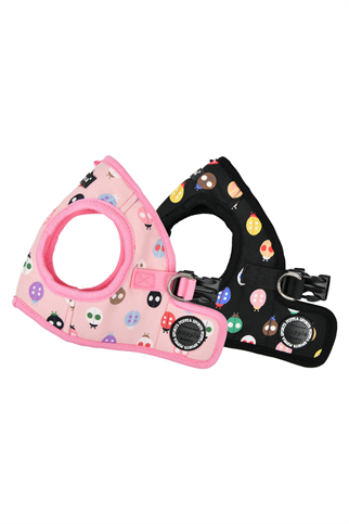 Lady Beetle Harness B Köpek Göğüs Tasması Siyah