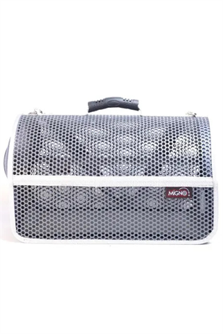Migno Flybag Voyager Fileli Model Kedi Köpek Taşıma Çantaları - Gri
