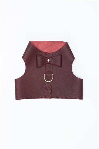 Zoe Pet Atelier Vest Harness Köpek Göğüs Tasması Bordo