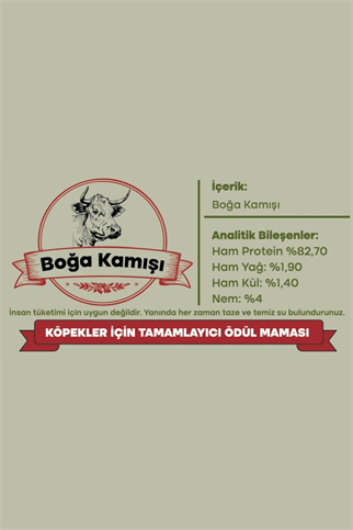Hooffal Köpek Ödül Maması Boğa Kamışı