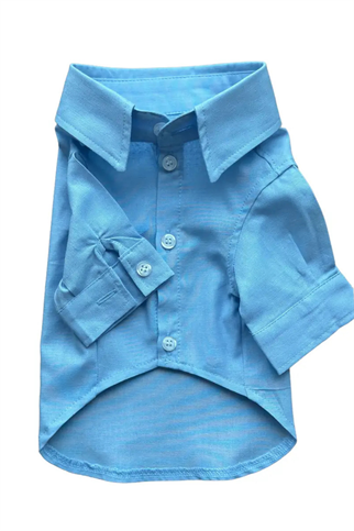Ziggy Dog Köpek Gömlek Mavi