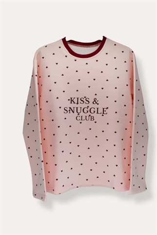 Asky&Erd AskyxHuman | Kiss & Snuggle Club PJ | Rose Mist