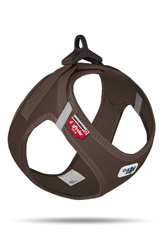 CURLI VEST HARNESS CURLI CLASP SOFTSHELL BROWN