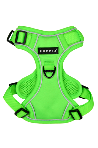 Puppia Neon Harness H Göğüs Tasması Yeşil