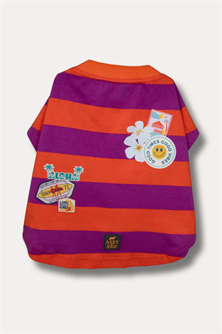 Asky&Erd Aloha Hawaii T-Shirt Papaya & Plum