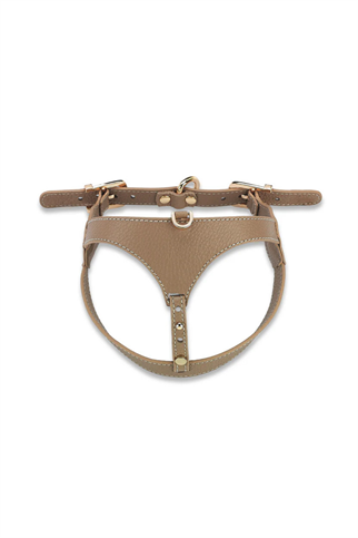 Lupinus Atelier Cavalier Byssus x Yaga Köpek Göğüs Tasması Vizon