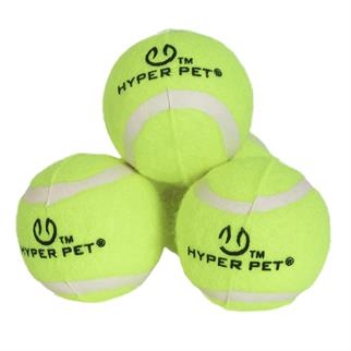 Hyper Pet Tenis Köpek Oyun Topu Yeşil 4lü Paket (Orta Boy)