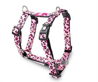 Max & Molly Leopard Pink Köpek Göğüs Tasması