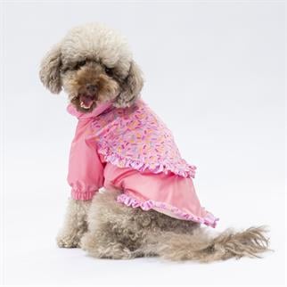 PawStar  Pembe Victoria Yağmurluk Küçük ve Orta Irk