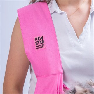 PawStar 25025 Pembe Gabardin Cross Body Çanta