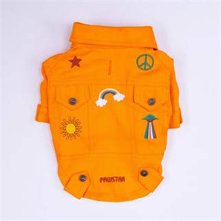 PawStar 25211-Turuncu Cancun Pop Ceket