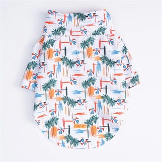 PawStar 25406 Palm Beach Desenli Gömlek