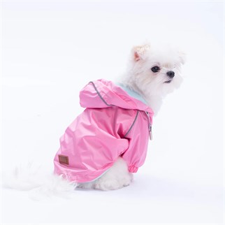 PawStar 25500 Pembe Pluvia Yağmurluk Küçük ve Orta Irk