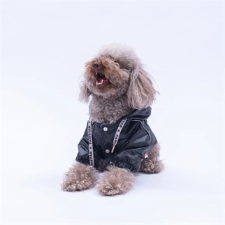 PawStar 25503 Siyah Pluvia Yağmurluk Küçük ve Orta Irk