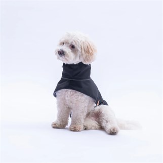PawStar 25522 Siyah Colombia Prime Polarlı Yağmurluk (Orta-Büyük Irklar)